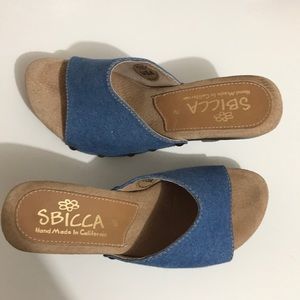 Size 7 SBICCA Jean Heels